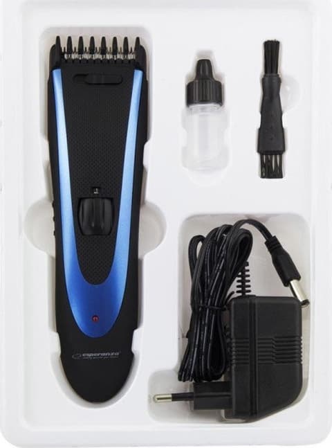 Esperanza Apollo Επαναφορτιζόμενη Κουρευτική Μηχανή Black/Blue EBC004 5