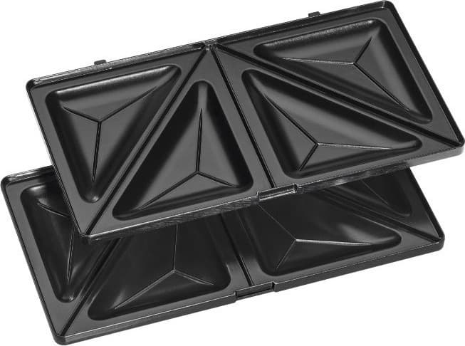 Clatronic ST/WA 3670 Τοστιέρα με Αποσπώμενες Πλάκες για 2 Τοστ 800W Inox 3