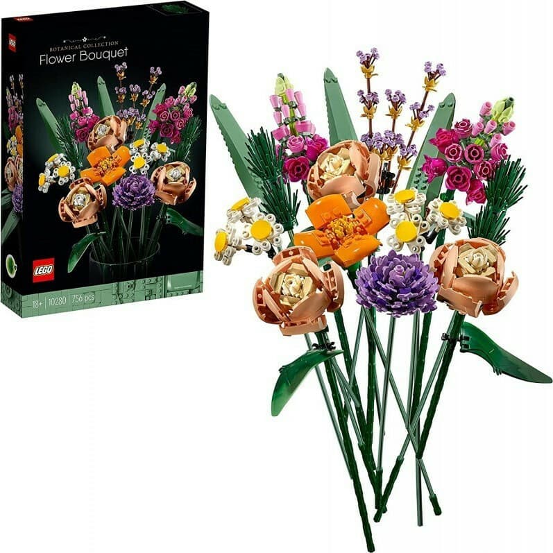 LEGO Botanical Collection Flower Bouquet Artificial Flowers για 18+ Ετών 756τμχ 10280 2