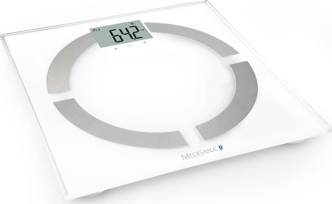 Medisana BS 444 Connect Smart Ζυγαριά 180kg με Λιπομετρητή & Bluetooth Λευκή 3
