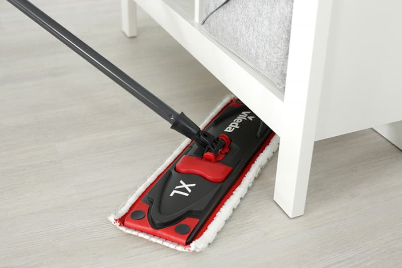 Vileda Ultramat Turbo Xl Mop Dry&wet Παρκετέζα με Μικροίνες 163427 4