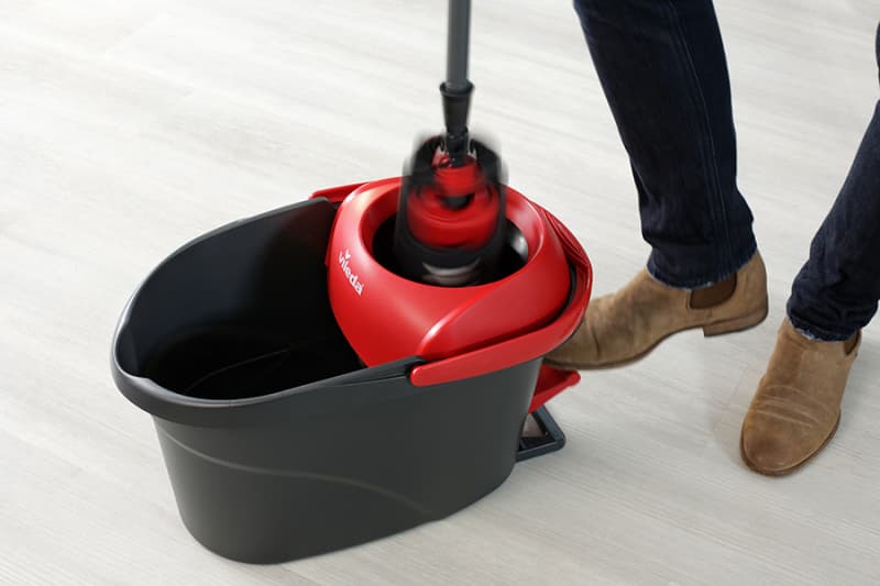 Vileda Ultramat Turbo Xl Mop Dry&wet Παρκετέζα με Μικροίνες 163427 7