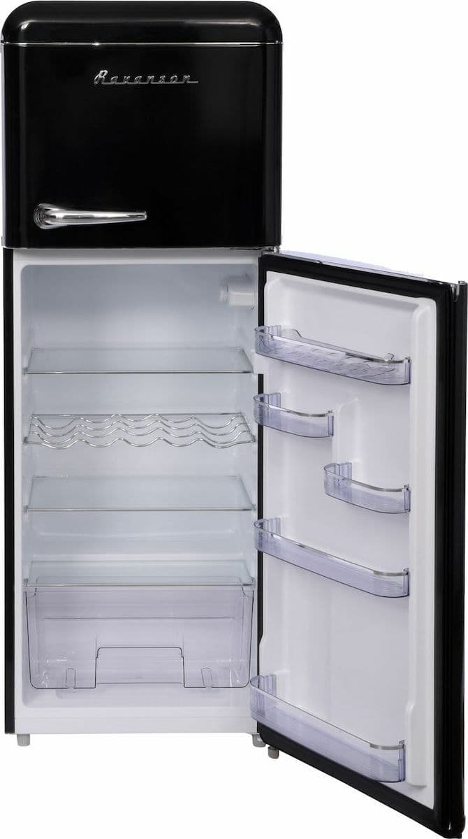 Ravanson Ψυγείο Δίπορτο 208lt Υ147xΠ54.5xΒ58.5εκ. Μαύρο LKK-210RB