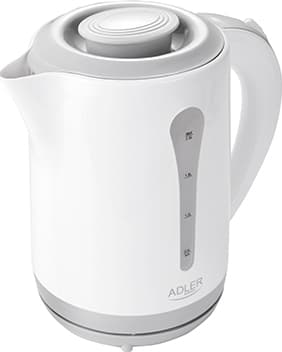 Adler Βραστήρας 2.5lt 2200W Λευκός AD 1244 2