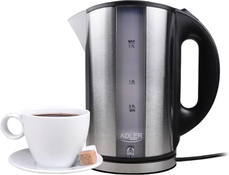 Adler Βραστήρας 1.7lt 2000W Ασημί AD 1216 3