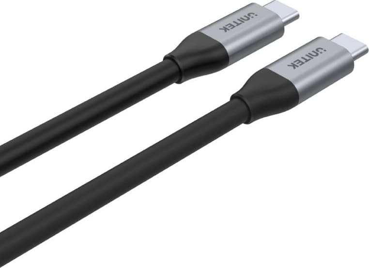 Unitek USB 3.2 Video Cable USB-C male - USB-C 100W Μαύρο 1m C14082ABK 2