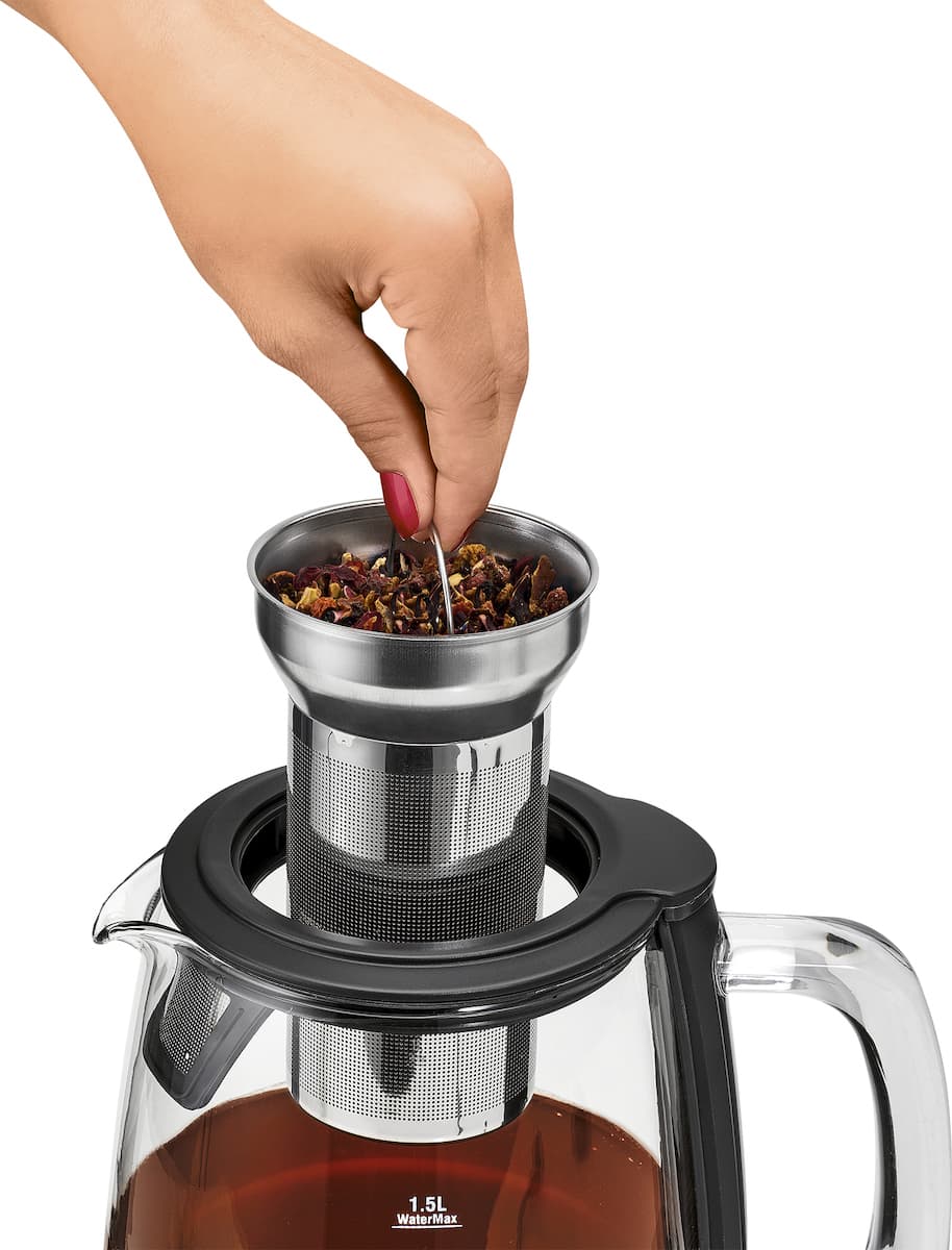 Profi Cook PC-WKS 1167G Βραστήρας 1.5lt 2200W Γκρι 2
