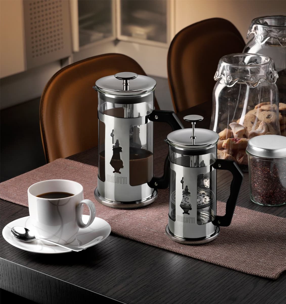 Bialetti Preziosa 0003130/NW Καφετιέρα Φίλτρου Χειρός Ανοξείδωτη Ασημί 1lt 11
