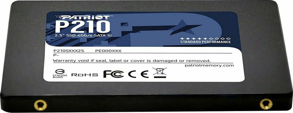Patriot P210 SSD 1TB τύπου 2.5'' με σύνδεση SATA III P210S1TB25 5