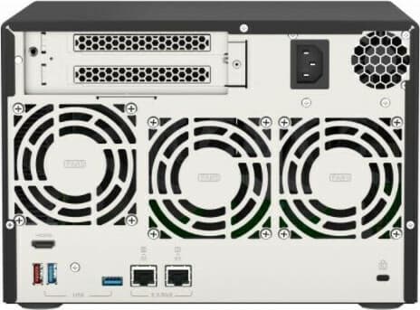 QNap TVS-675-8G NAS Tower με 6 θέσεις για HDD/M.2/SSD και 2 θύρες Ethernet 3