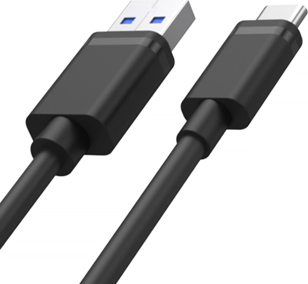 Unitek Y-C480 USB 2.0 Cable USB-C male - USB-A 27W Μαύρο 0.25m Y-C480BK 2