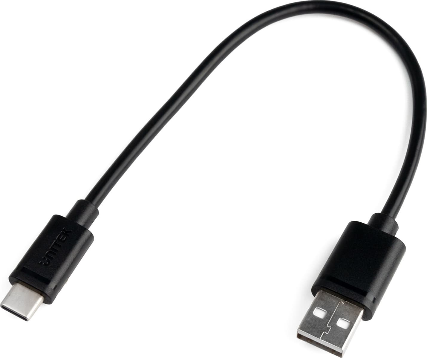 Unitek Y-C480 USB 2.0 Cable USB-C male - USB-A 27W Μαύρο 0.25m Y-C480BK 5