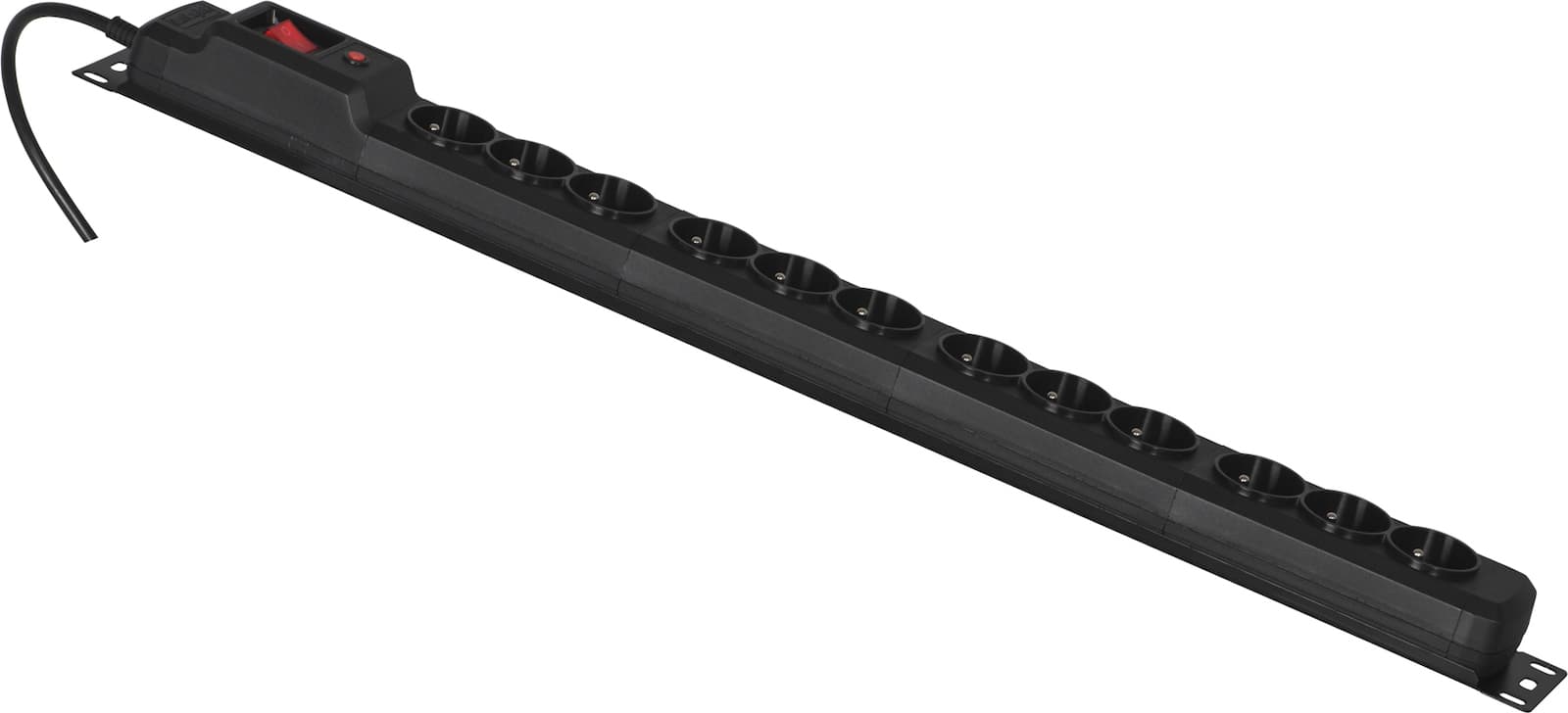 Active Jet COMBO/12gn/5m/cz Πολύπριζο Aσφαλείας 12 Θέσεων με USB-A, Διακόπτη και Καλώδιο 5m Γαλλίας (Type E) COMBO/12gn/5m/cz 2