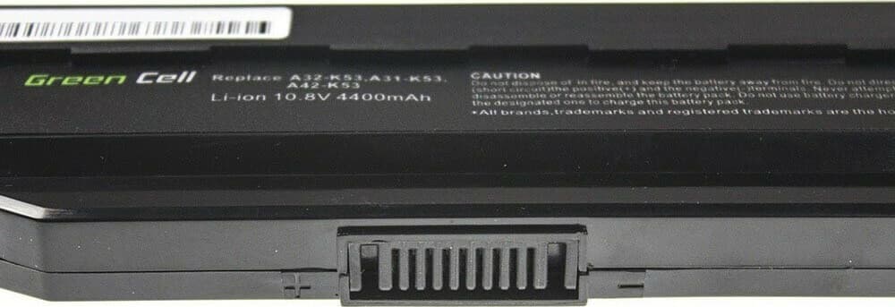 Green Cell Συμβατή Μπαταρία για Asus K53E/K53SC/K53SD/K53SJ με 4400mAh (AS04) 5