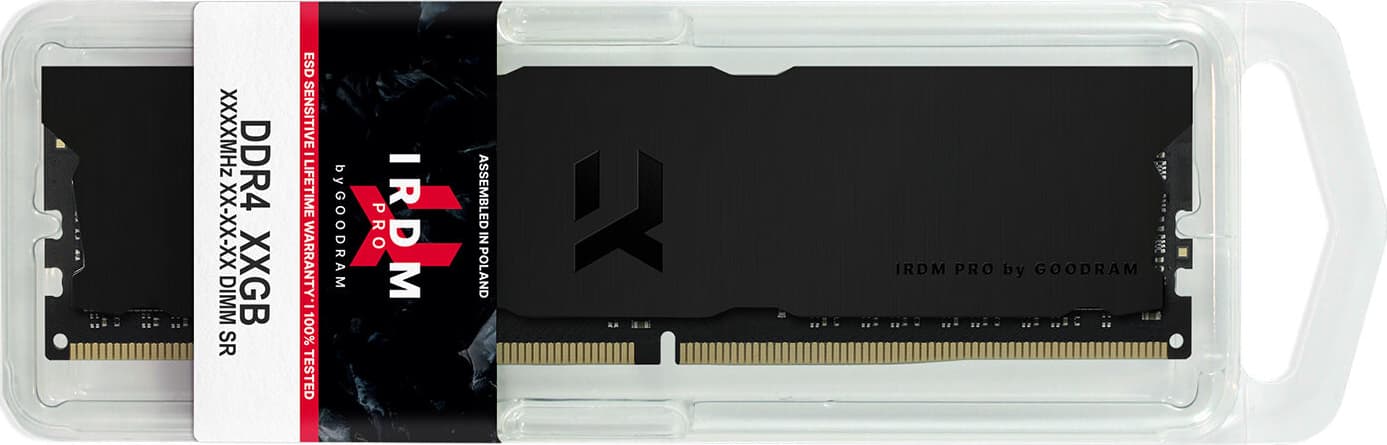 GoodRAM IRDM PRO DDR4 με Module 1x16GB και Ταχύτητα 3600 για Desktop IRP-K3600D4V64L18/16G 3