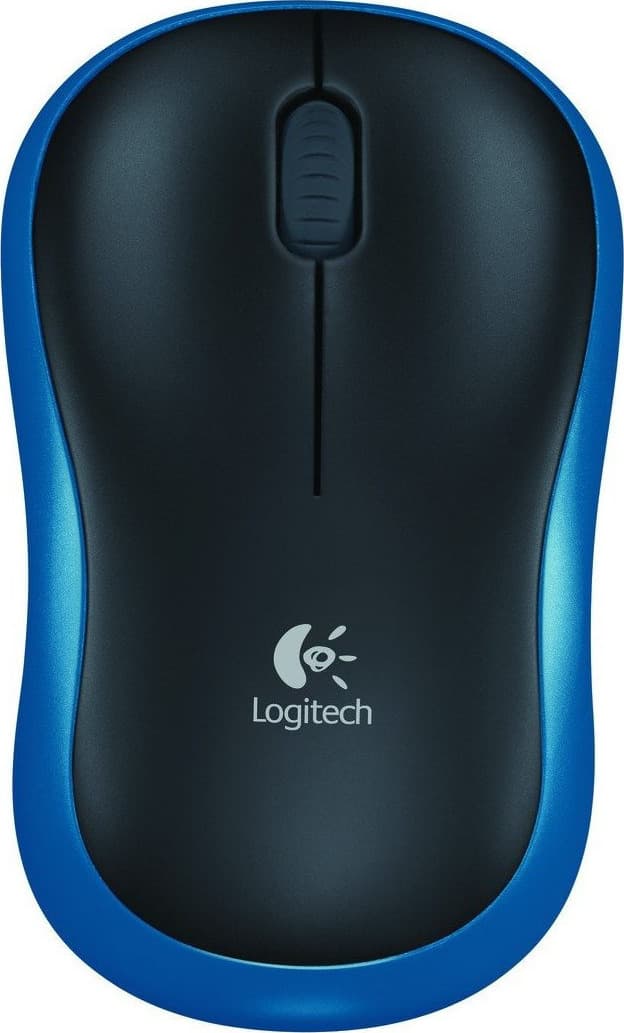 Logitech M185 Ασύρματο Mini Ποντίκι Μπλε 5