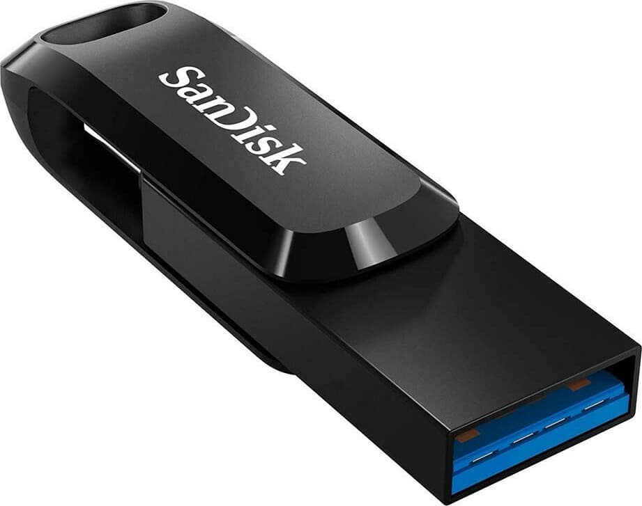 Sandisk Ultra Dual Drive Go 512GB USB 3.1 Stick με σύνδεση USB-A & USB-C Μαύρο 5