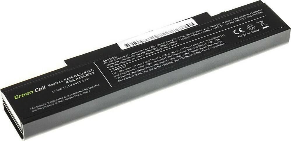 Green Cell Συμβατή Μπαταρία για Samsung R519/R522/R530/R540/R580 με 4400mAh (SA01) 4