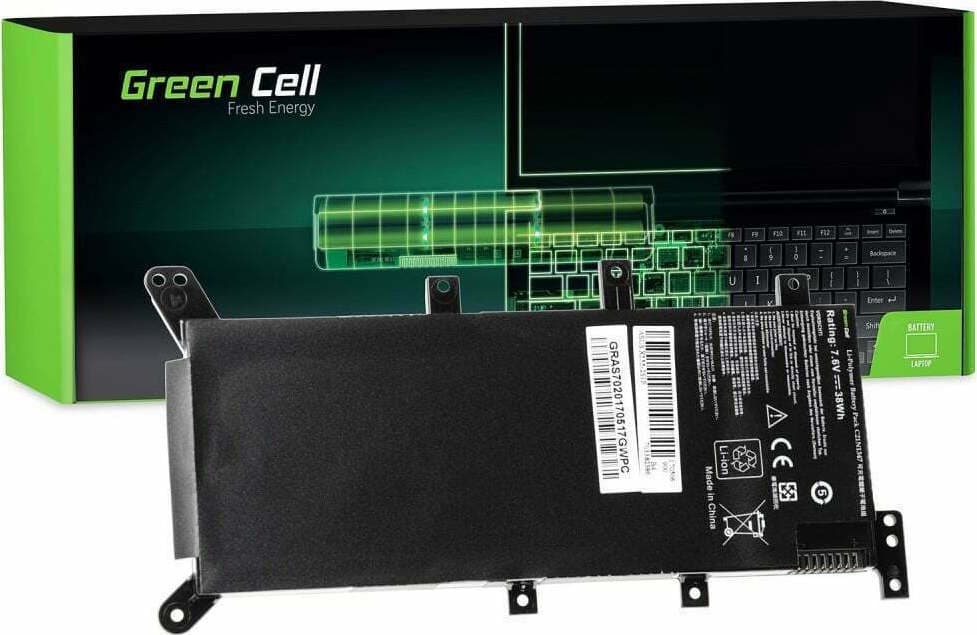 Green Cell Συμβατή Μπαταρία για Asus A555/A555L/F555/F555L με 4400mAh 3