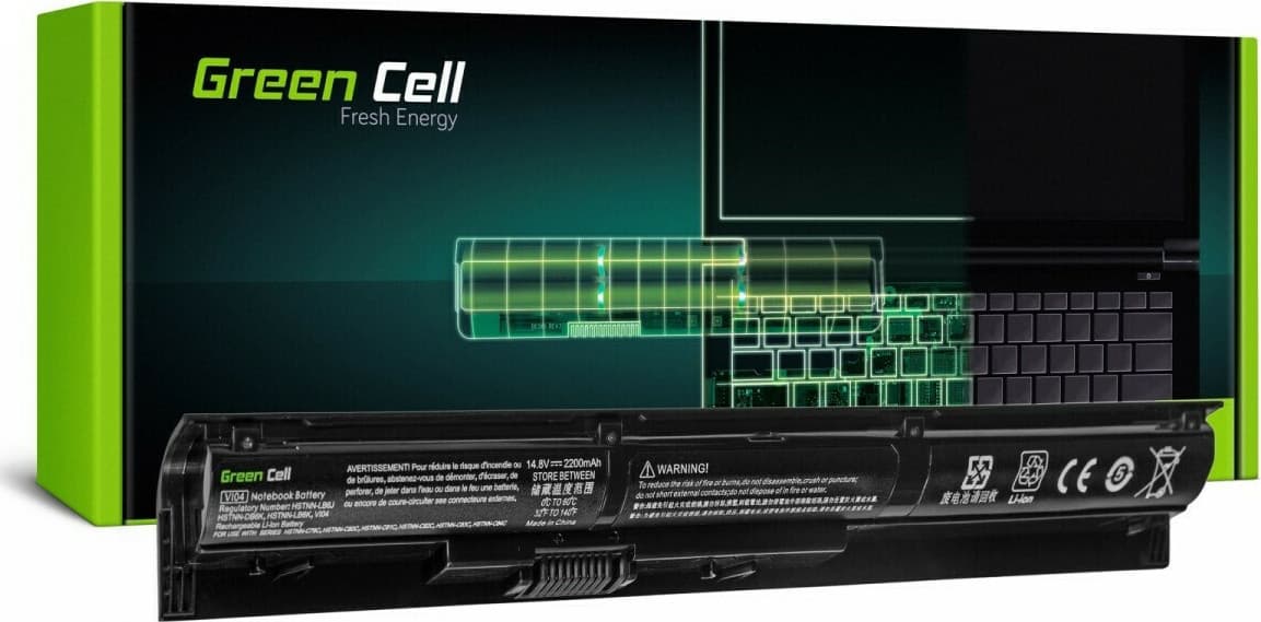 Green Cell Συμβατή Μπαταρία για HP Envy 14/15/17 με 2200mAh (HP82) 4