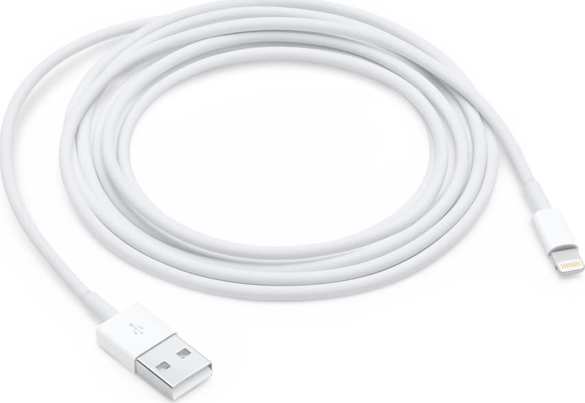 Apple USB-A to Lightning Cable Λευκό 2m (MD819ZM/A) 3