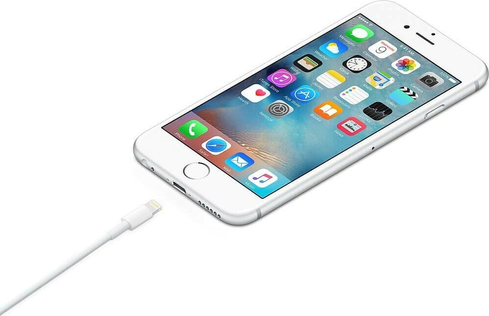 Apple USB-A to Lightning Cable Λευκό 2m (MD819ZM/A) 6