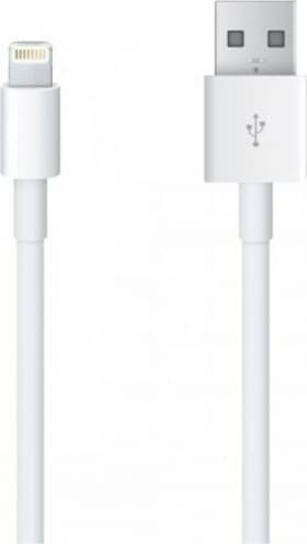 Apple USB-A to Lightning Cable Λευκό 1m (MXLY2ZM/A) 9
