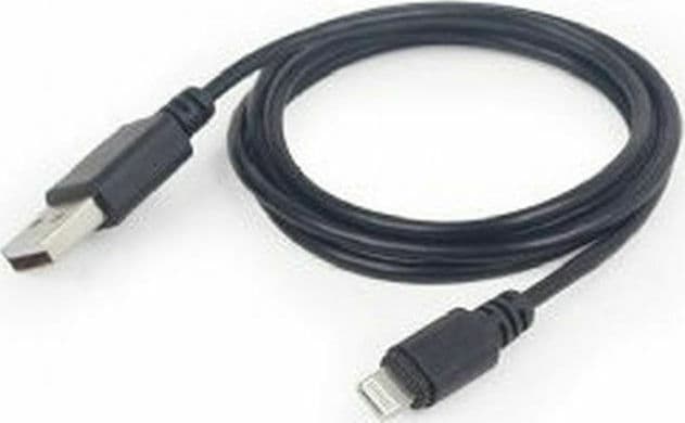 Cablexpert Regular USB to Lightning Cable Μαύρο 1m (CC-USB2-AMLM-1M) 5