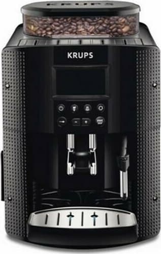 Krups Αυτόματη Μηχανή Espresso 1450W Πίεσης 15bar για Cappuccino με Μύλο Άλεσης Μαύρη EA8150 6