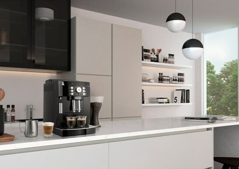 De'Longhi Magnifica S Αυτόματη Μηχανή Espresso 1450W Πίεσης 15bar με Μύλο Άλεσης Μαύρη ECAM21.117.B 8