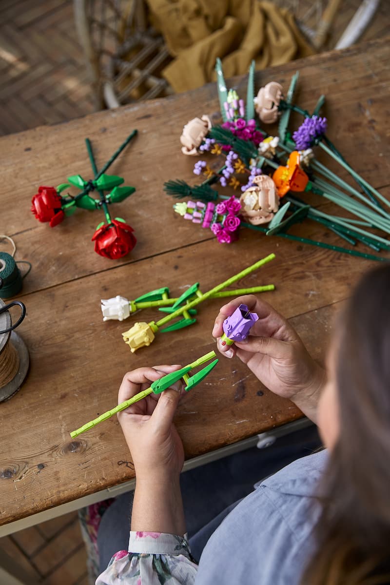 LEGO Botanical Collection Flower Bouquet Artificial Flowers για 18+ Ετών 756τμχ 10280 10