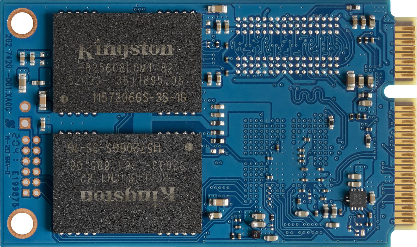 Kingston KC600 SSD 256GB τύπου mSATA με σύνδεση SATA III SKC600MS/256G 5