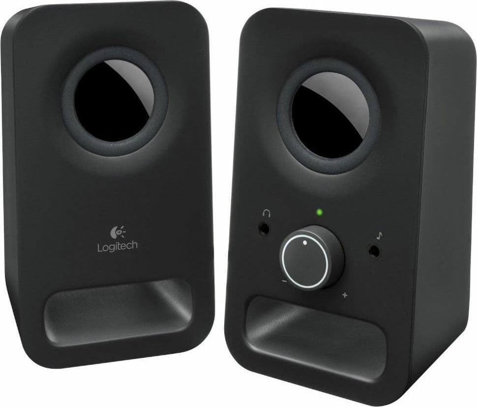Logitech Z150 Ηχεία Υπολογιστή 2.0 με Ισχύ 3W σε Μαύρο Χρώμα 7
