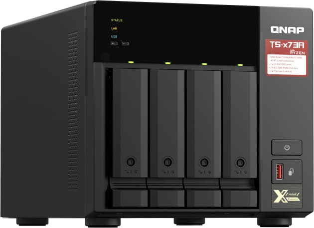 QNap TS-473A-8G NAS Tower με 4 θέσεις για HDD/M.2/SSD και 2 θύρες Ethernet 4