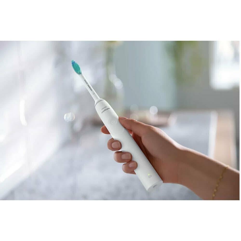 Philips Sonicare 2100 Ηλεκτρική Οδοντόβουρτσα με Χρονομετρητή Λευκή 4