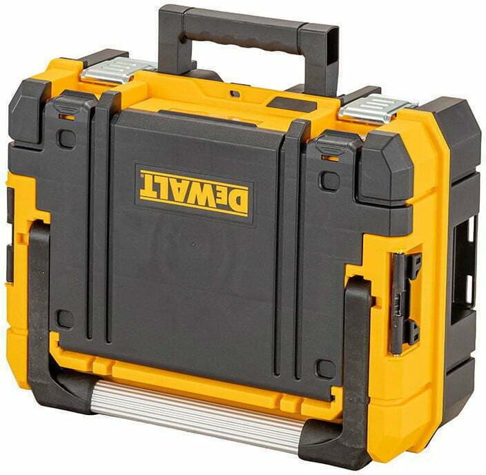 DEWALT TSTAK Εργαλειοθήκη Χειρός Πλαστική με Ταμπακιέρα και Αφρολέξ Π55xB37xΥ41cm DWST83344-1 3