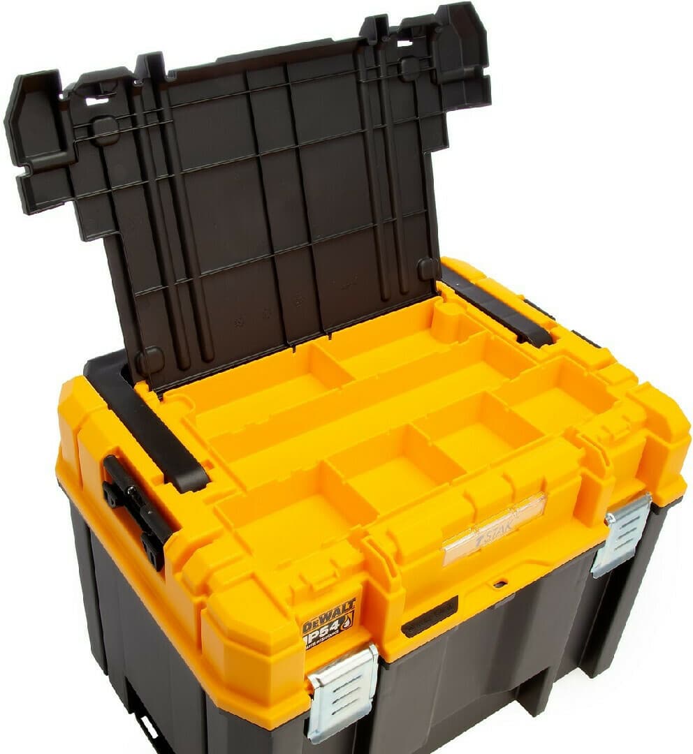 DEWALT TSTAK Εργαλειοθήκη Χειρός Πλαστική με Ταμπακιέρα Π44xB33.3xΥ32.3cm DWST83343-1 7