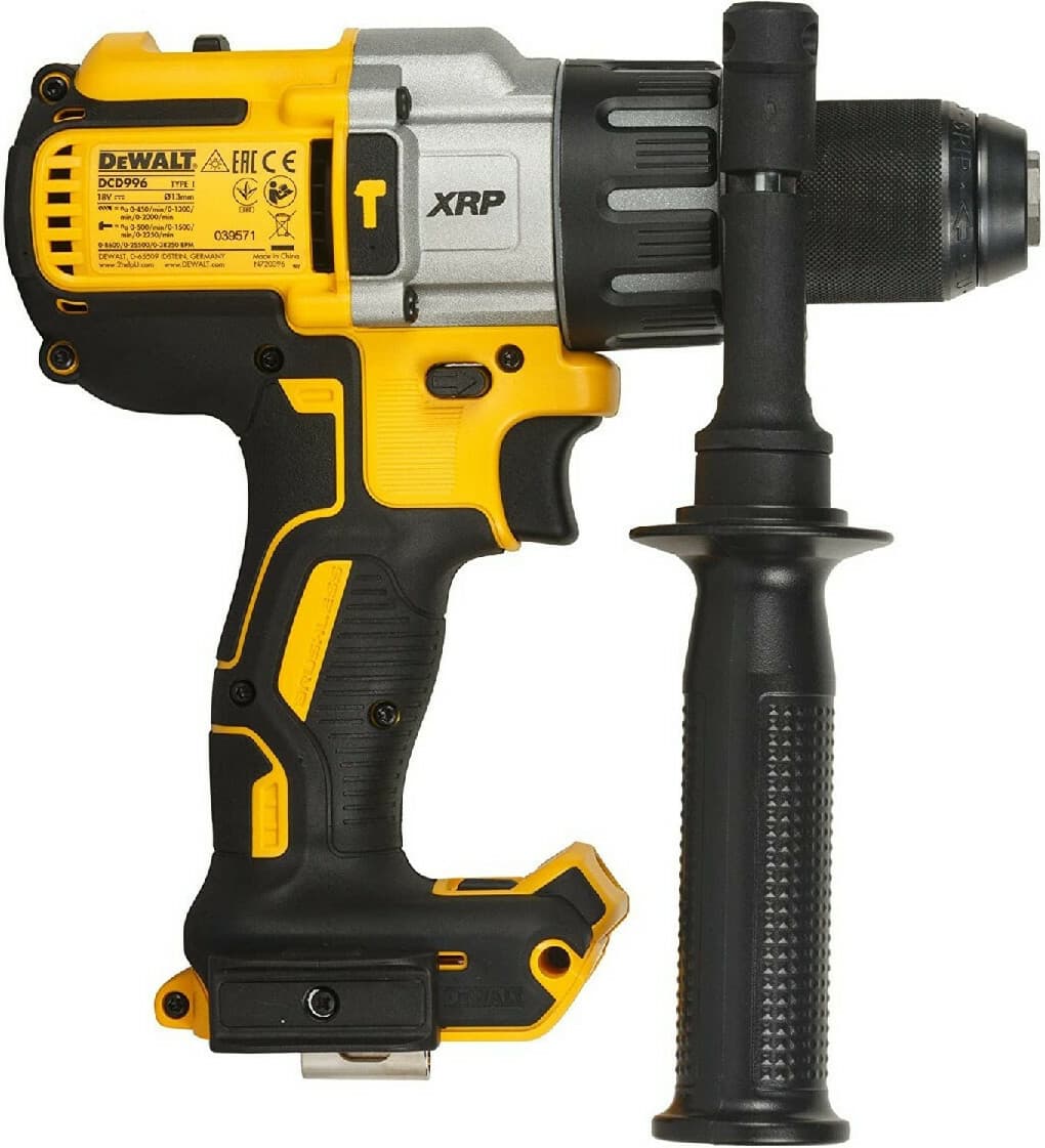 DEWALT DCD996P2 Κρουστικό Δραπανοκατσάβιδο Μπαταρίας Brushless 18V 2x5Ah 12