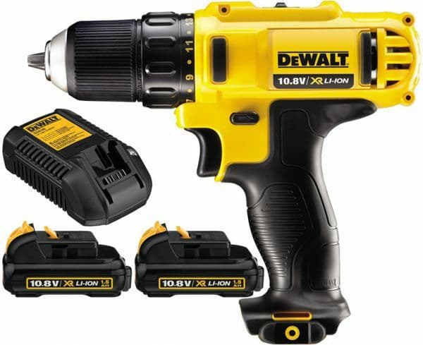 DEWALT DCD710D2 Δραπανοκατσάβιδο Μπαταρίας 10.8V 2x2Ah 9