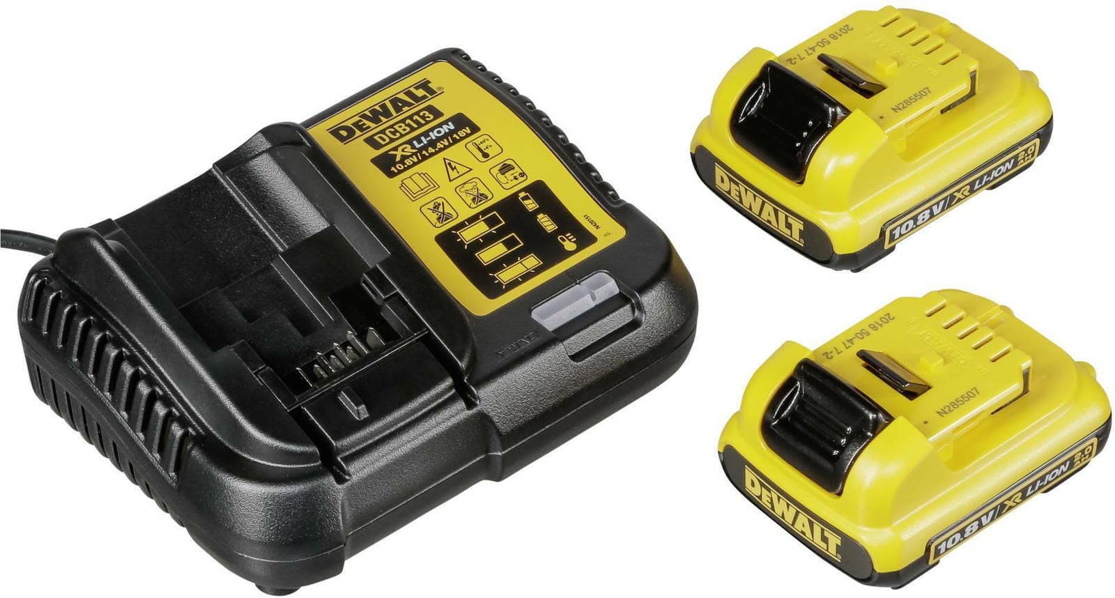 DEWALT DCD710D2 Δραπανοκατσάβιδο Μπαταρίας 10.8V 2x2Ah 6