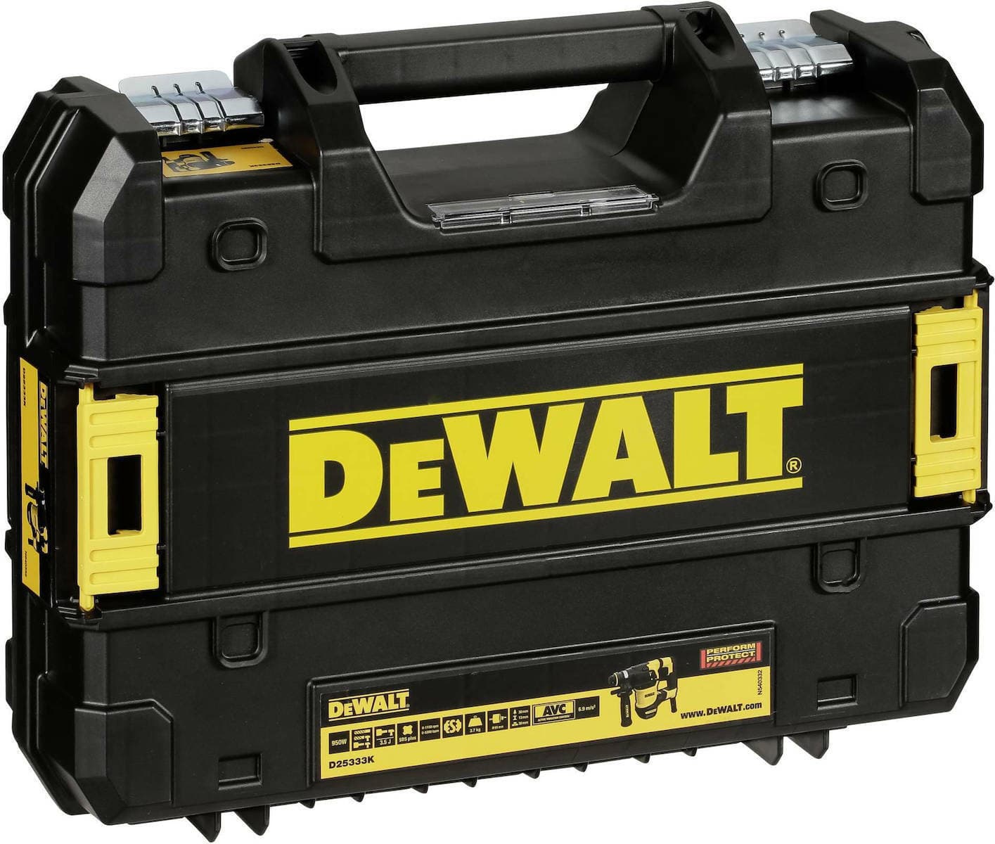 DEWALT D25333K Κρουστικό Σκαπτικό Πιστολέτο Ρεύματος 950W με Υποδοχή SDS Plus D25333K 7