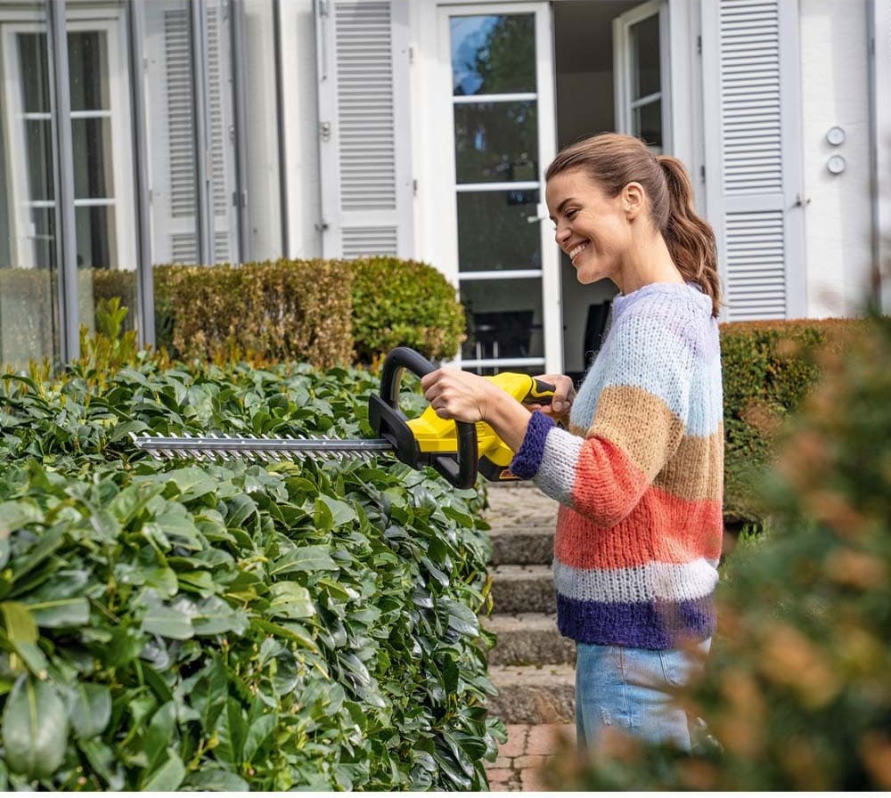 Karcher HGE 18-45 Μπορντουροψάλιδο Μπαταρίας 18V με 1 Μπαταρία με Μήκος Λάμας 45cm 8