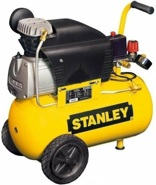 Stanley D 210/8/24 Μονοφασικό Κομπρεσέρ Αέρος με Ισχύ 2hp και Αεροφυλάκιο 24lt 4