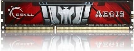 G.Skill Aegis DDR4 με Module 1x16GB και Ταχύτητα 2400 για Desktop F4-2400C17S-16GIS 4