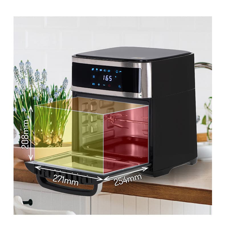 Adler AD 6309 Ηλεκτρικό Φουρνάκι 13lt Χωρίς Εστίες με Αέρα 15