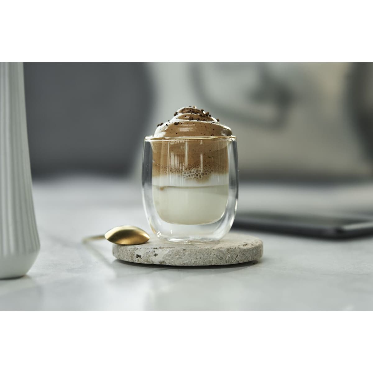 Zwilling J.A. Henckels Σετ Φλιτζάνια Espresso Γυάλινα Διάφανα 80ml 39500-075 2τμχ 4
