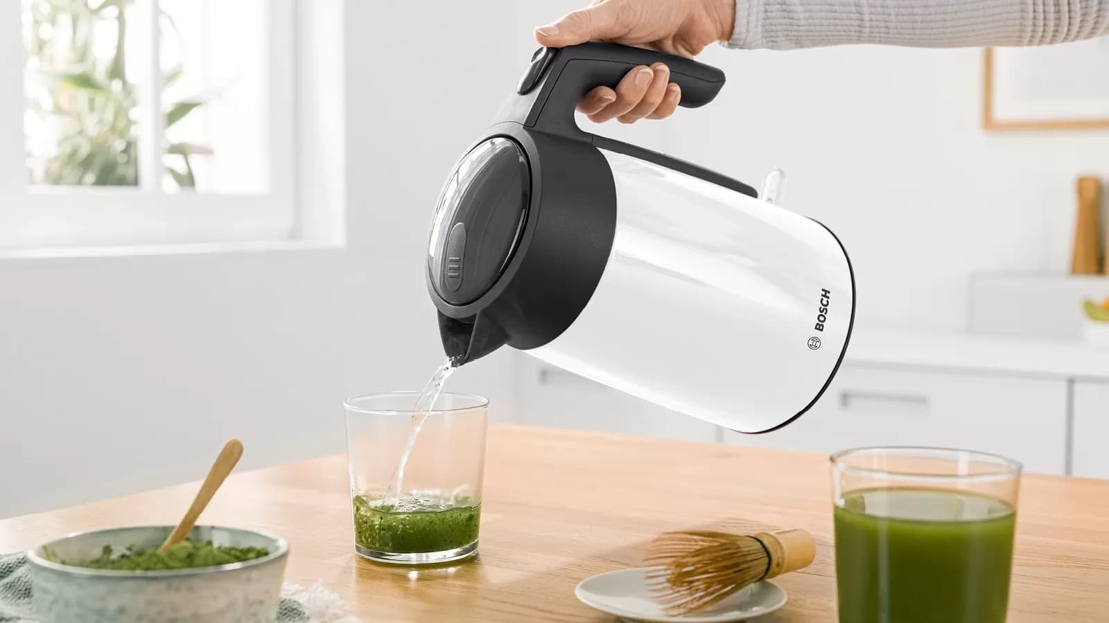 Bosch Βραστήρας 1.7lt 2400W Λευκός TWK7L461 8