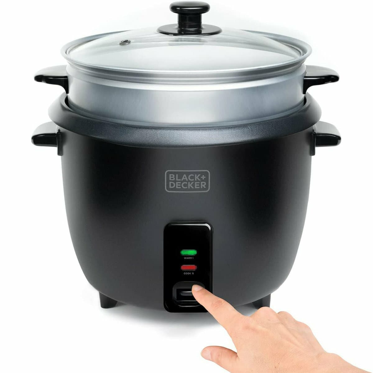 Black & Decker Rice Cooker 700W με Χωρητικότητα 1.8lt ES9680120B 4