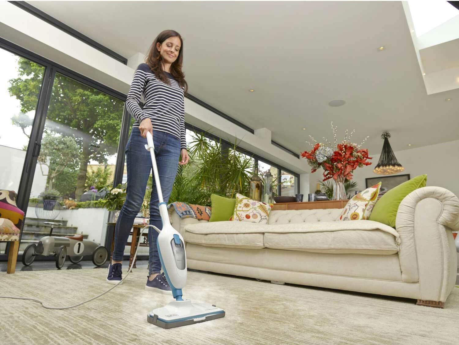 Black & Decker FSMH13E10 Ατμοκαθαριστής Πίεσης 3bar με Κοντάρι 8