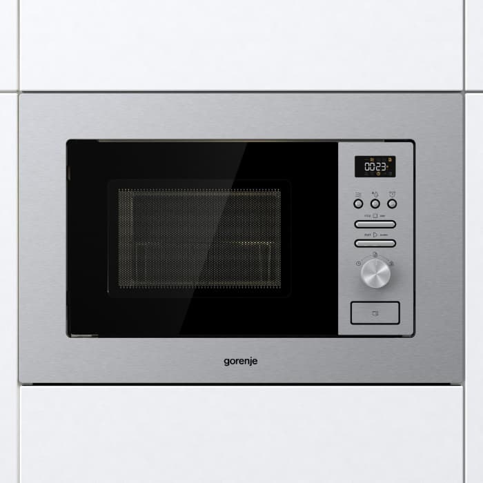 Gorenje BMI201AG1X 738289 Εντοιχιζόμενος Φούρνος Μικροκυμάτων με Grill 20lt Inox